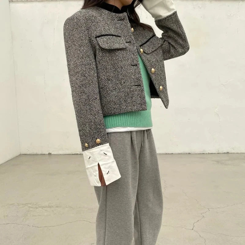 Metal Button Jacket