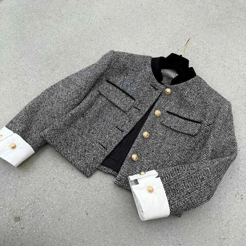 Metal Button Jacket