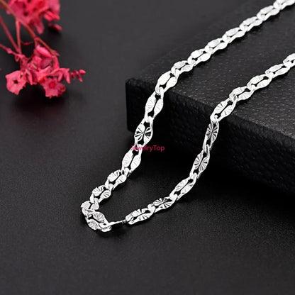 Silver Flat Chain
