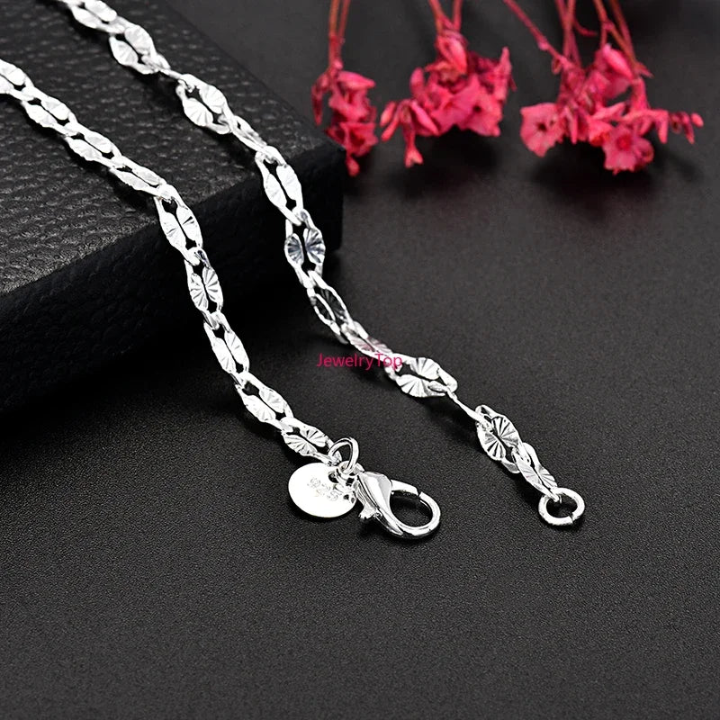 Silver Flat Chain