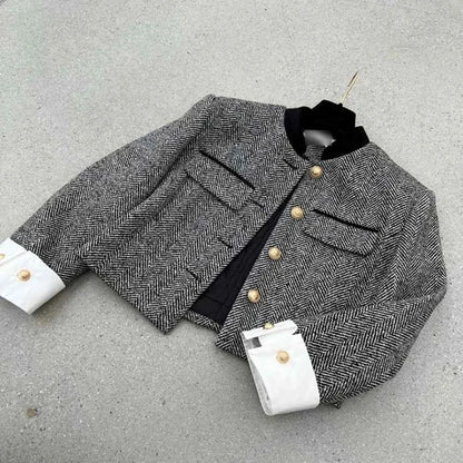 Metal Button Jacket