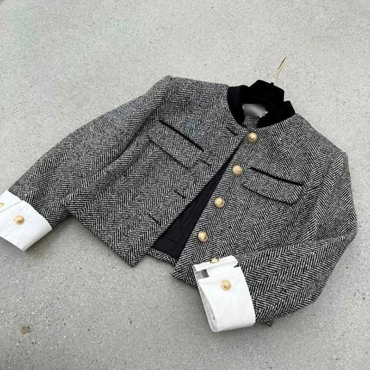 Metal Button Jacket
