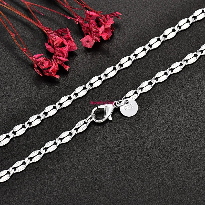 Silver Flat Chain